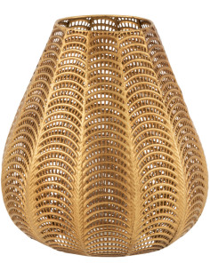 Photophore original Hauteur 31 cm en Métal Doré Gala - 1