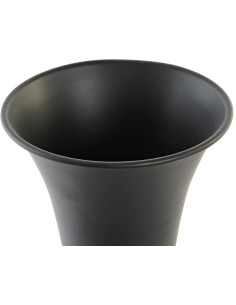 Vase moderne Boule XL Hauteur 32 cm en Métal Noir Cuivré Lamium - 1 2