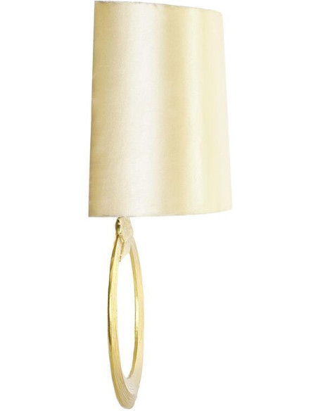 Applique murale moderne Hauteur 60 cm en Métal Doré Emeka - 2