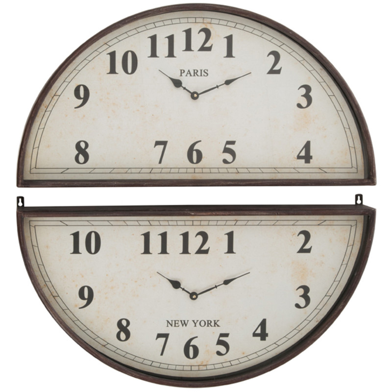 Horloge murale Ronde XL 70 cm Xplore en Métal Noir - 1