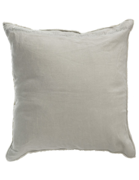 Coussin Carré Nuance 45x45 en Lin délavé Vert - 2