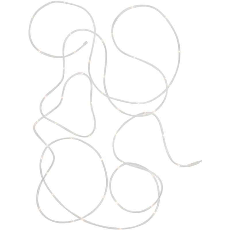 Guirlande lumineuse blanc chaud 5 m en Plastique - 2