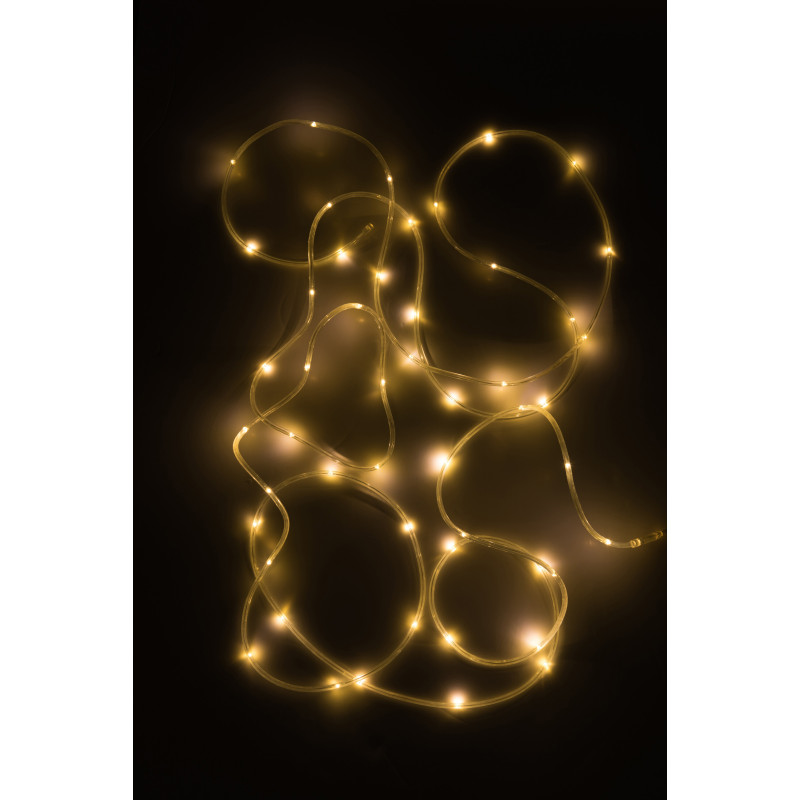 Guirlande lumineuse blanc chaud 5 m en Plastique - 3