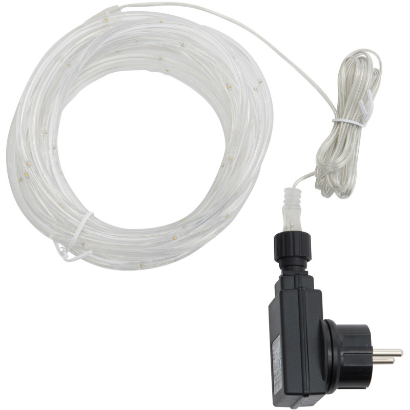 Guirlande lumineuse blanc chaud 5 m en Plastique - 4