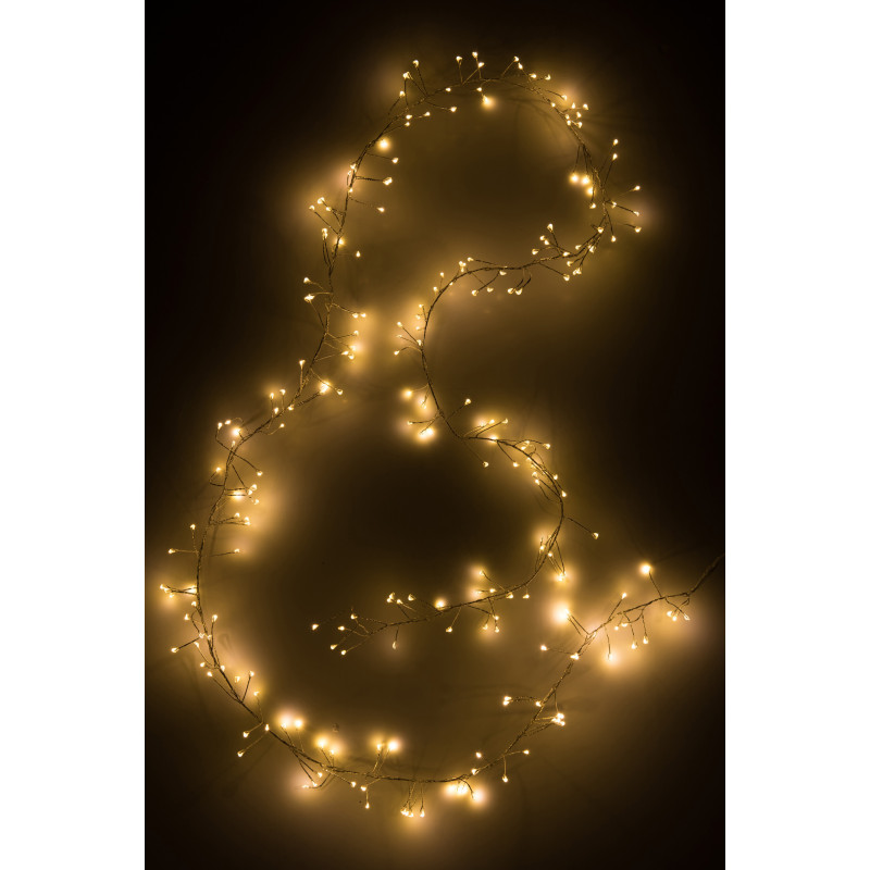 Guirlande lumineuse blanc chaud Branches 2 m en Plastique - 3