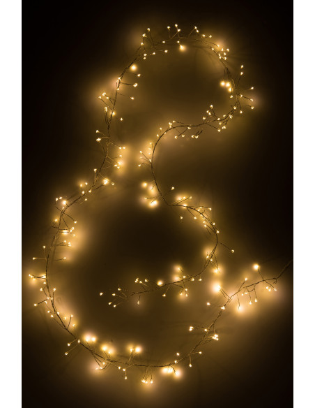 Guirlande lumineuse blanc chaud Branches 2 m en Plastique - 3