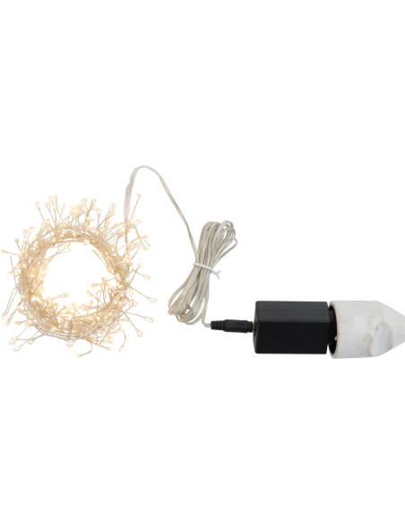 Guirlande lumineuse blanc chaud Branches 2 m en Plastique - 5