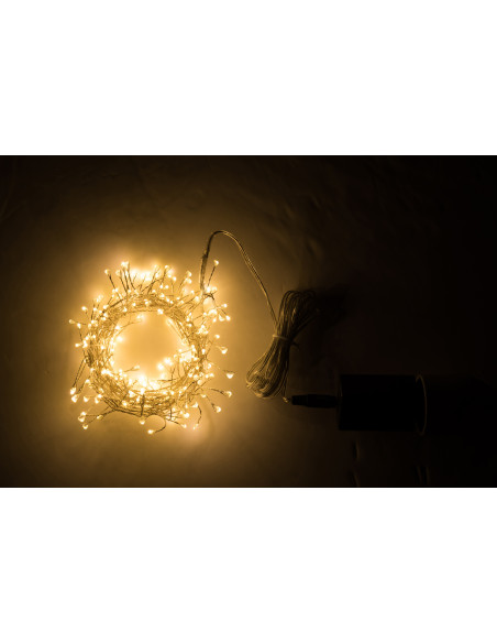 Guirlande lumineuse blanc chaud Branches 2 m en Plastique - 6