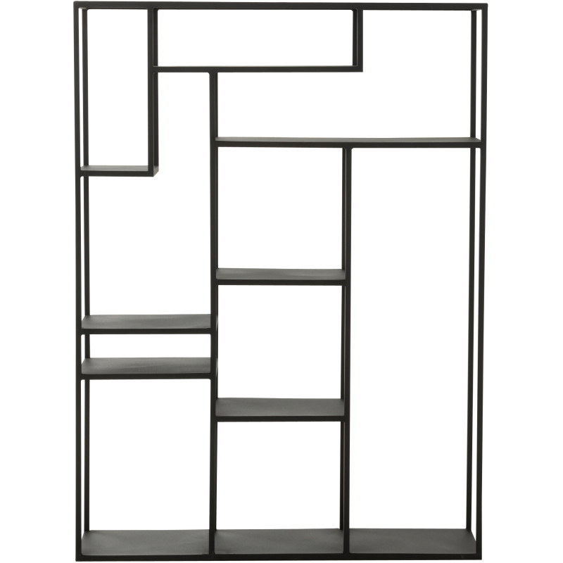Étagère 9 niveaux Margaux en Métal Noir - 2