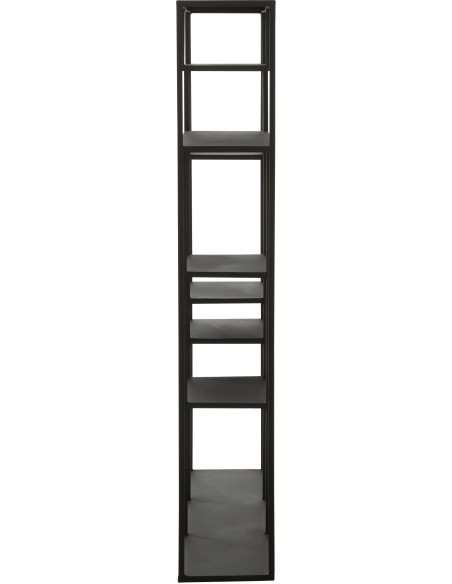 Étagère 9 niveaux Margaux en Métal Noir - 3