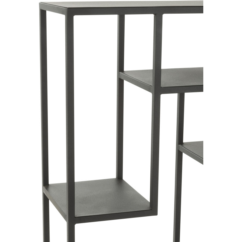 Étagère 9 niveaux Margaux en Métal Noir - 6