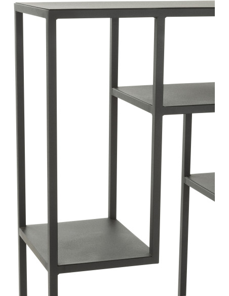 Étagère 9 niveaux Margaux en Métal Noir - 6