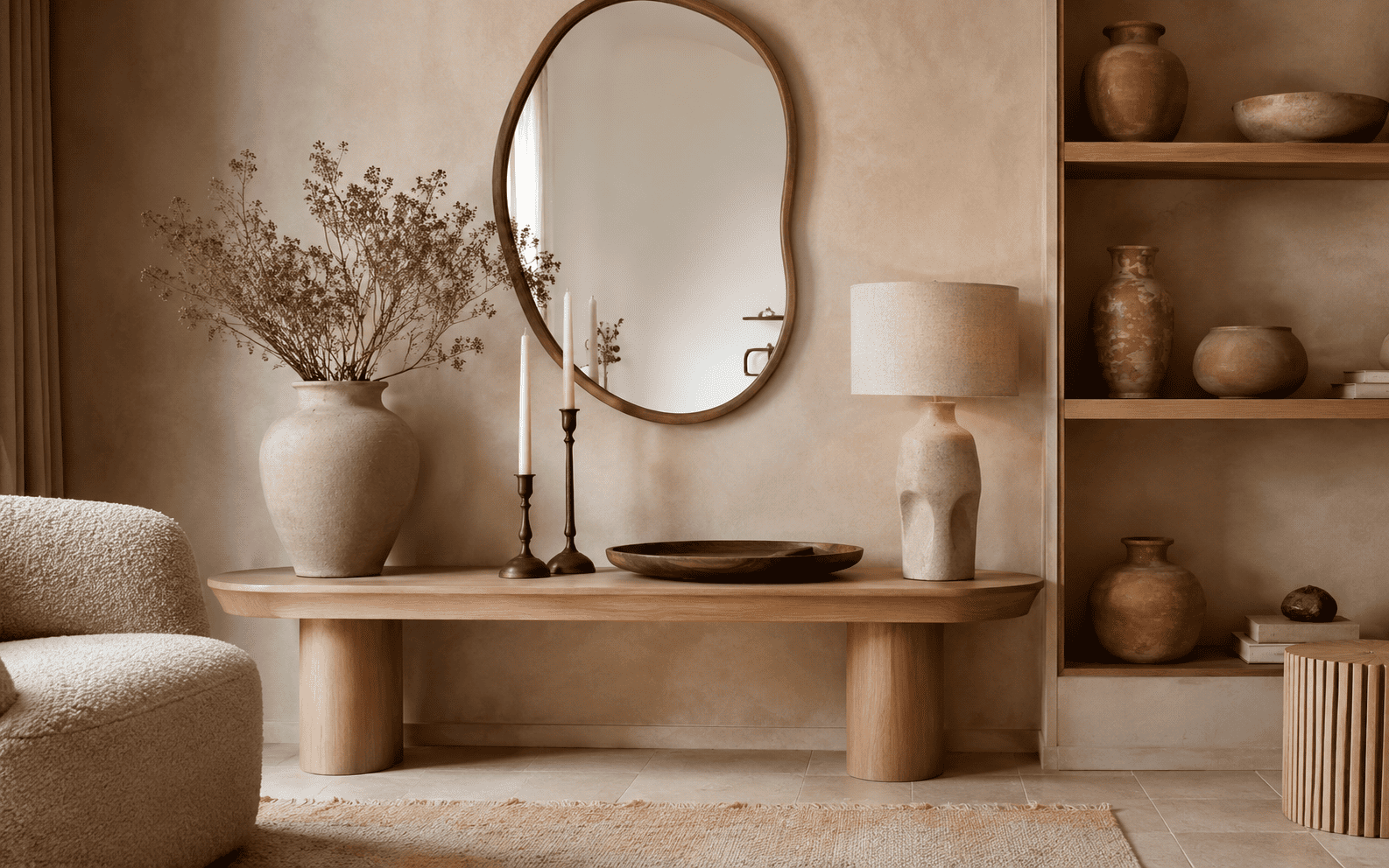 Décoration intérieure de caractère avec objets déco originaux