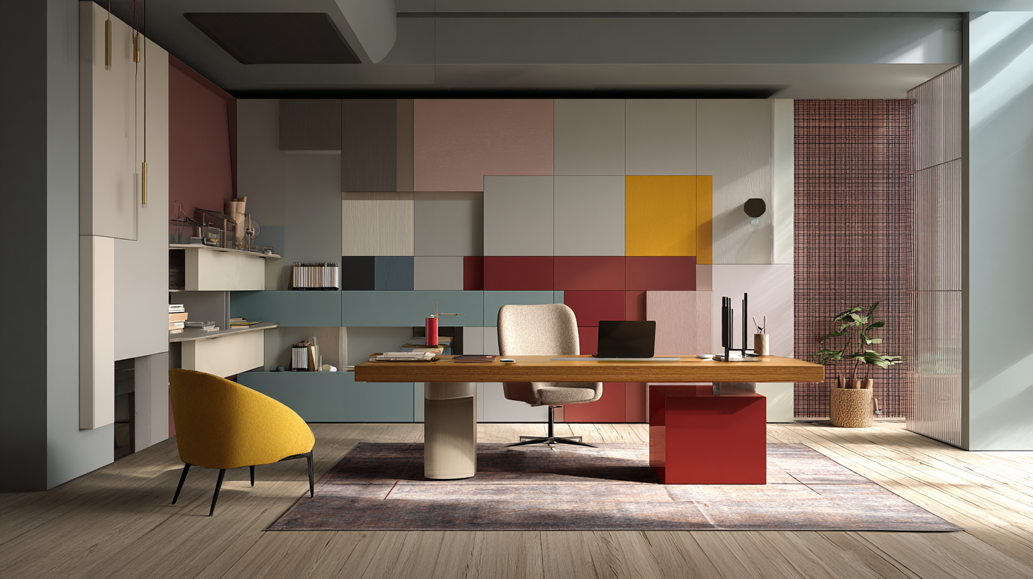 Bureau Chapithome graphique et coloré