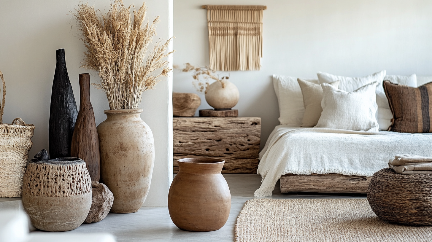 Décoration africaine moderne déclinée dans le salon, la chambre, l'entrée et la salle à manger