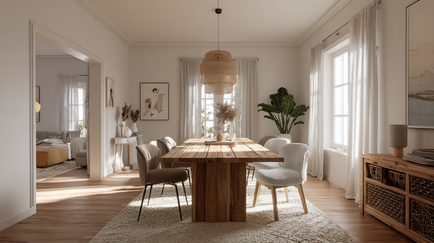 Salle à manger éclectique et personnalisée en 2026