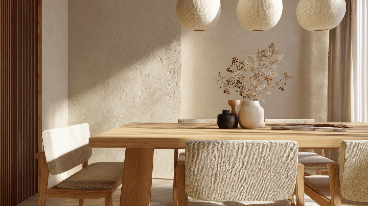 Créer sa propre inspiration décoration salle à manger avec matières naturelles et ambiance chaleureuse en 2026