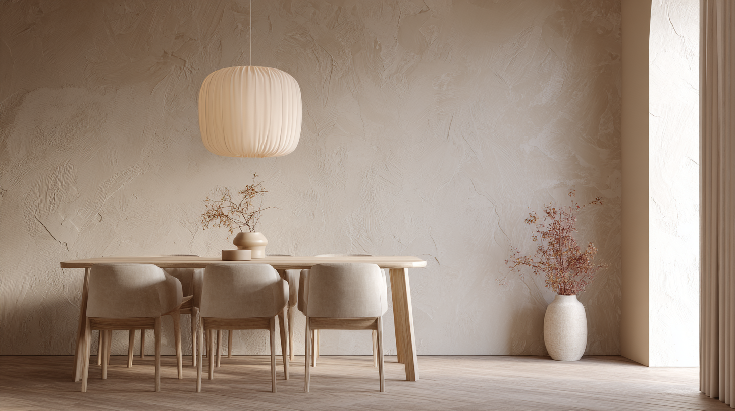 Salle à manger en immersion chromatique monochrome en 2026