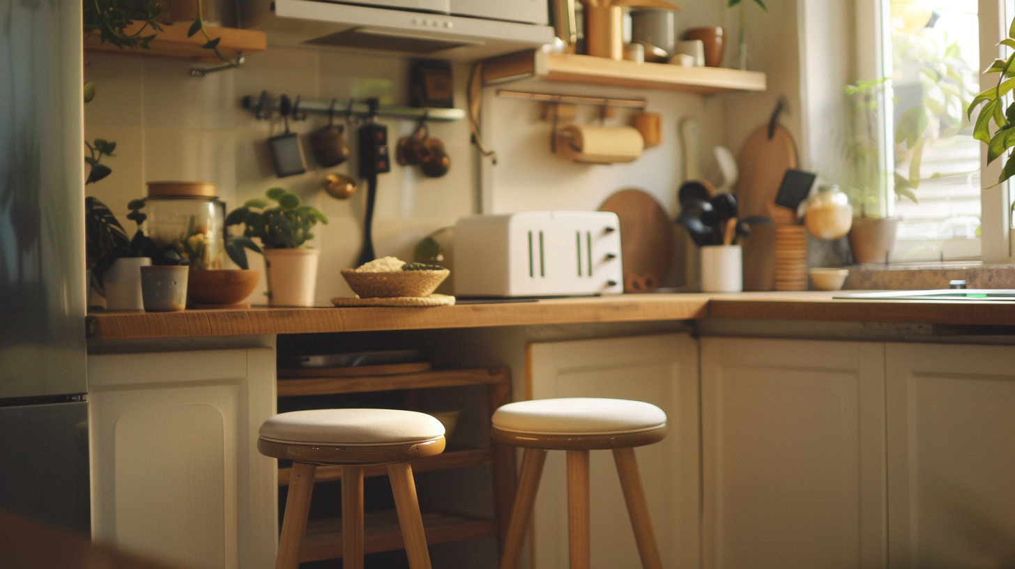 Astuces tabourets de bar pour petit espace, intérieur 2026